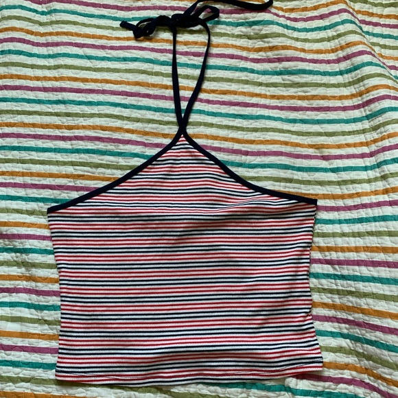 Tie up halter top - Picture 1 of 1